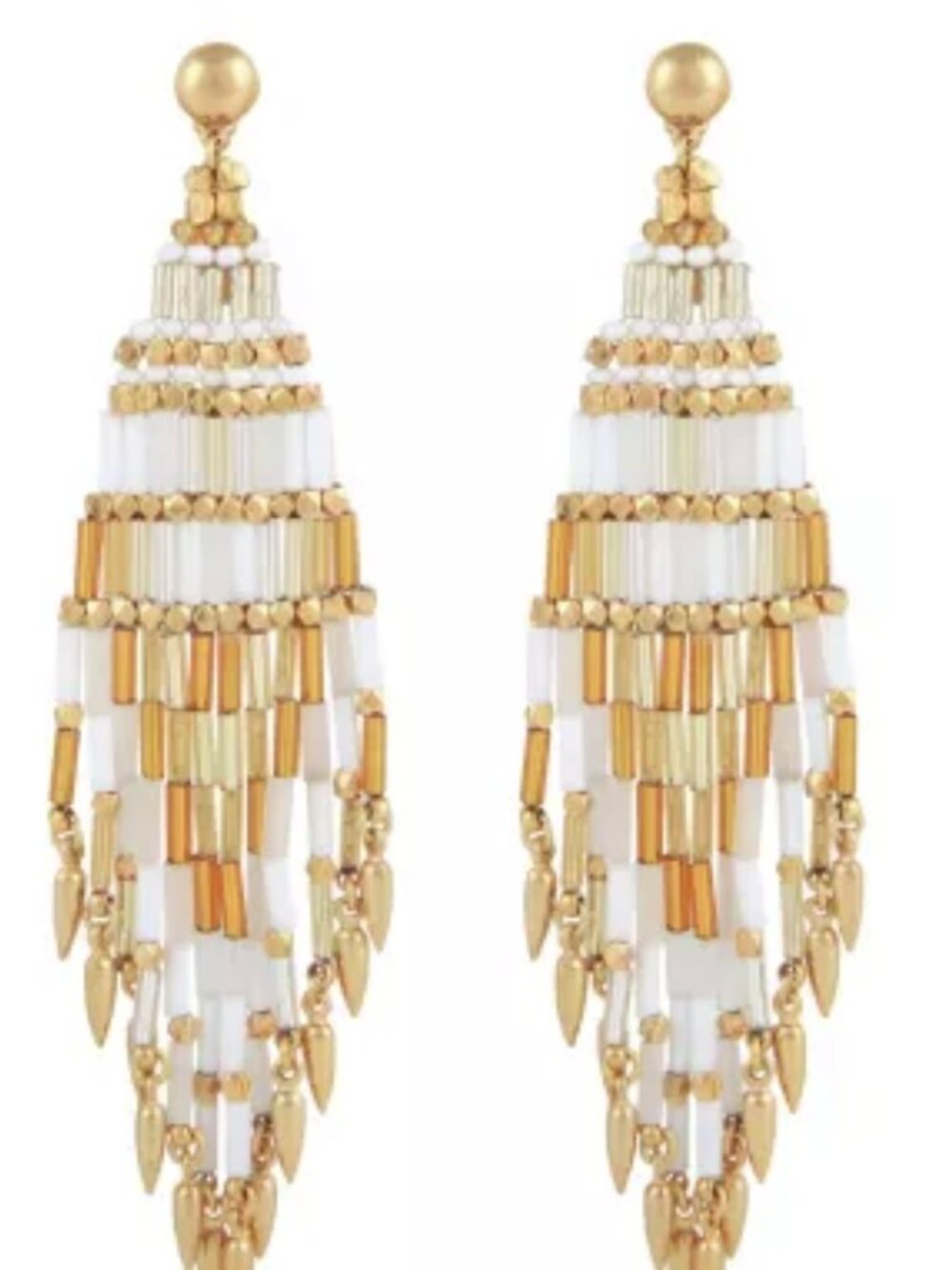 Gas Bijoux Aulla Beaded Dangle Earrings